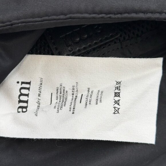 🆕 AMI PARIS 🧿 NWOT Ami de Cœur Crossbody Lunch Box Bag - Picture 15 of 16